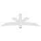 Ekena Millwork Davenport Architectural Grade PVC Gable Bracket, 84"W x 28"H x 4"D x 6"F, 8/12 Pitch GBP084X28X0406DAV00 - alternate 5